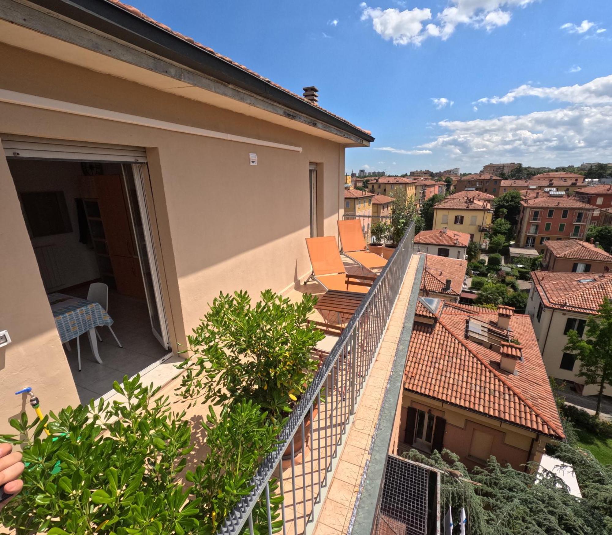 Bellavista Panoramic Terrace Appartamento Con Terrazza Zona Sant Orsola Bologna Ngoại thất bức ảnh